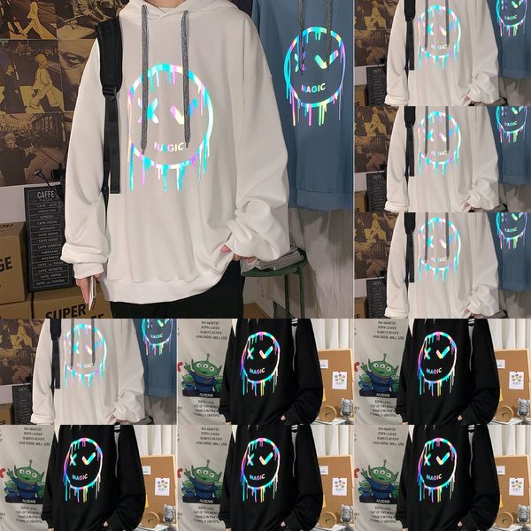 new loose sportswear sweater and versatile long sleeve ins trendy student plush hooded sweater men's and girlswear in fall winter 2020, Black
new loose sportswear sweater and versatile long sleeve ins trendy student plush hooded sweater men's and girlswear in fall winter 2020, Black