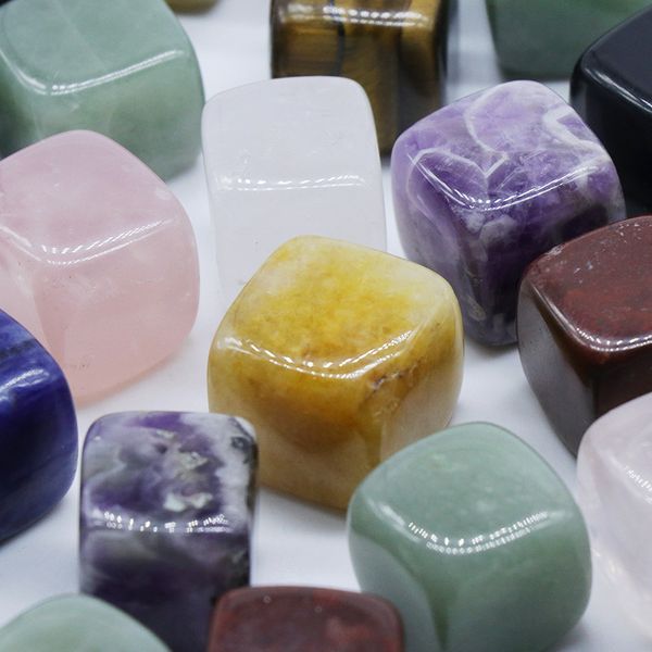 16mm cubic block statue natural stone carved decoration quartz hand polished healing crystal reiki trinket gift room ornament, Black
16mm cubic block statue natural stone carved decoration quartz hand polished healing crystal reiki trinket gift room ornament, Black