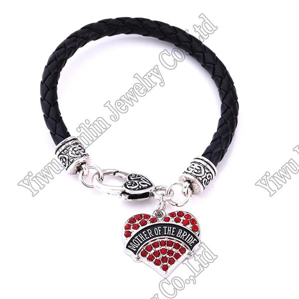link, chain -selling fashion rhodium plated with sparkling crystals mother of the bride heart pendant bracelet rope, Black
link, chain -selling fashion rhodium plated with sparkling crystals mother of the bride heart pendant bracelet rope, Black