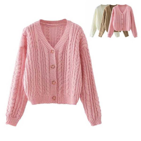 women's knits & tees women short cardigan knitted sweater spring autumn winter long sleeve v neck jumper cardigans casual streetwear pu, White
women's knits & tees women short cardigan knitted sweater spring autumn winter long sleeve v neck jumper cardigans casual streetwear pu, White