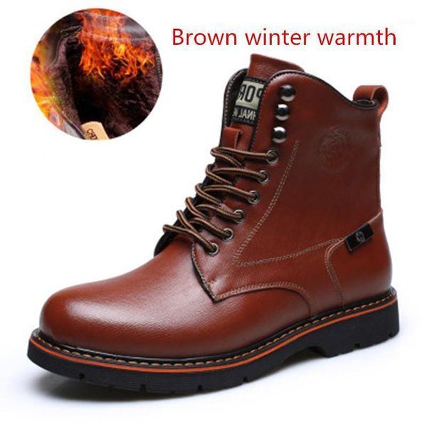 boots genuine leather winter non-slip warm snow boots; fashion tied lace motorcycle plus size 441, Black
boots genuine leather winter non-slip warm snow boots; fashion tied lace motorcycle plus size 441, Black