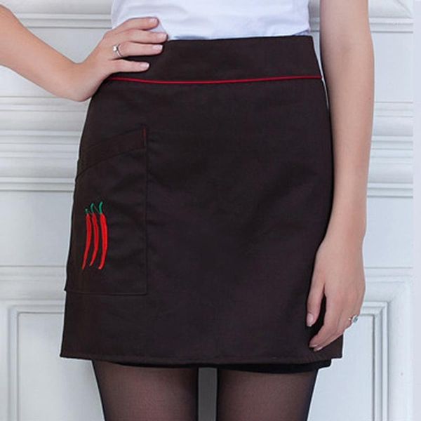 waist half short aprons restaurant l waitress waiters work apron with pocket black white kitchen cooking accessories1
waist half short aprons restaurant l waitress waiters work apron with pocket black white kitchen cooking accessories1