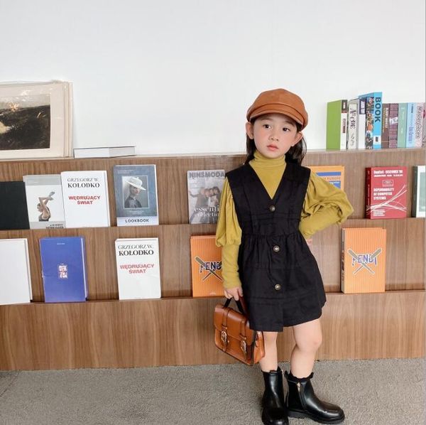 2021 new girls 2 pcs set t shirt+dress spring cotton fashion puff sleeve girls suits 2-7 years qi718, White
2021 new girls 2 pcs set t shirt+dress spring cotton fashion puff sleeve girls suits 2-7 years qi718, White