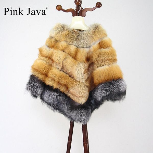 women's fur & faux pink java qc8068 2021 real poncho genuine silver wrap women winter coat, Black
women's fur & faux pink java qc8068 2021 real poncho genuine silver wrap women winter coat, Black