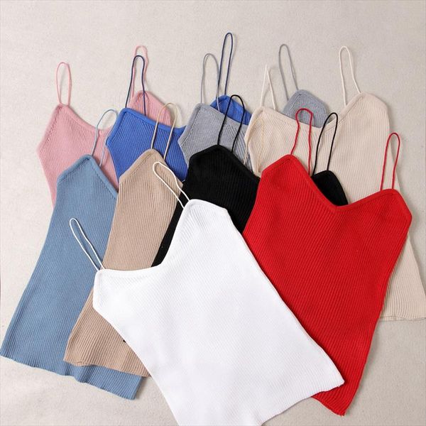 women v neck cottons crop spaghatti causal sleveless female solid camis 2020 summer crop women, White
women v neck cottons crop spaghatti causal sleveless female solid camis 2020 summer crop women, White