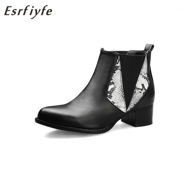 esrfiyfe 2020 new autumn winter women ankle boots fashion thick heel round toe shoes woman serpentine maryin boots western1, Black
esrfiyfe 2020 new autumn winter women ankle boots fashion thick heel round toe shoes woman serpentine maryin boots western1, Black