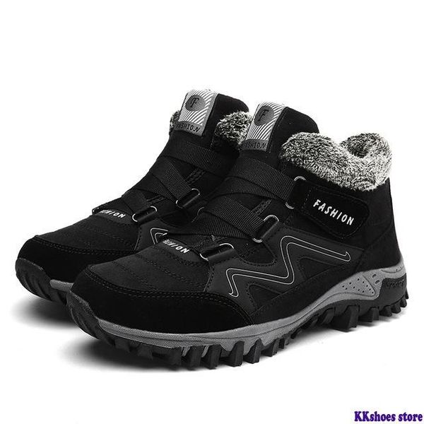 classic men boots winter outdoor plush warm men suede ankle boots waterproof non-slip male snow big size man working shoes, Black
classic men boots winter outdoor plush warm men suede ankle boots waterproof non-slip male snow big size man working shoes, Black