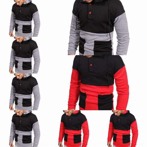 v7lur color men matching for autumn and winter new fashion coat sweater european size men's casual hooded sweater 2020 coat xpsba, Black
v7lur color men matching for autumn and winter new fashion coat sweater european size men's casual hooded sweater 2020 coat xpsba, Black
