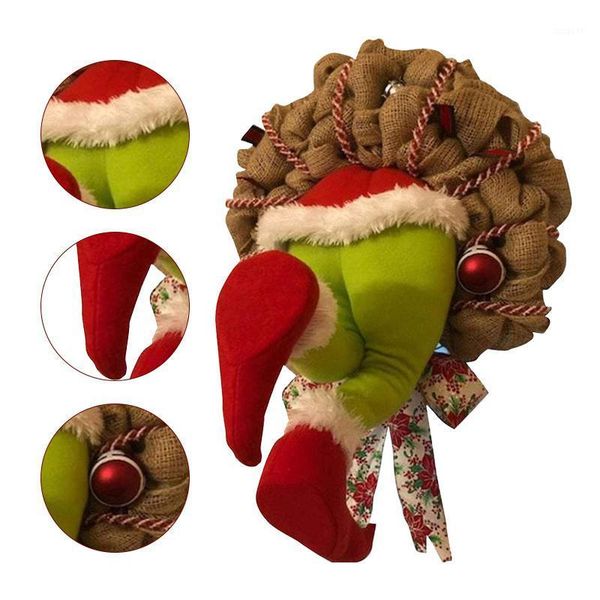 christmas decorations wreath thief stole burlap wreath christmas thanksgivings decoration garland festival new year gifts #1
christmas decorations wreath thief stole burlap wreath christmas thanksgivings decoration garland festival new year gifts #1