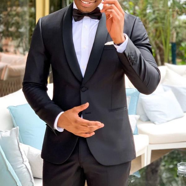 men's suits & blazers navy blue wedding groom tuxedos for men shawl lapel 2 piece slim fit man set jacket with pants 2021 custom fashio, White;black
men's suits & blazers navy blue wedding groom tuxedos for men shawl lapel 2 piece slim fit man set jacket with pants 2021 custom fashio, White;black