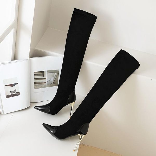 boots the arrival winter women shoes over knee fashion female high heels snow size 34-481, Black
boots the arrival winter women shoes over knee fashion female high heels snow size 34-481, Black