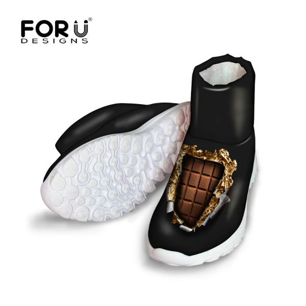 forudesigns vivid 3d chocolate fashion design ankle boots for women warm winter cotton ladies waterproof rain boots bota mujer, Black
forudesigns vivid 3d chocolate fashion design ankle boots for women warm winter cotton ladies waterproof rain boots bota mujer, Black
