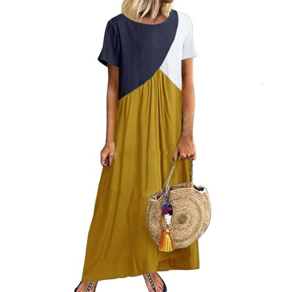 dihope womens dress loose o neck short sleeve summer dresses patchwork ankle length vestidos vintage sukienki damskie 5xl 2021, Black;gray
dihope womens dress loose o neck short sleeve summer dresses patchwork ankle length vestidos vintage sukienki damskie 5xl 2021, Black;gray