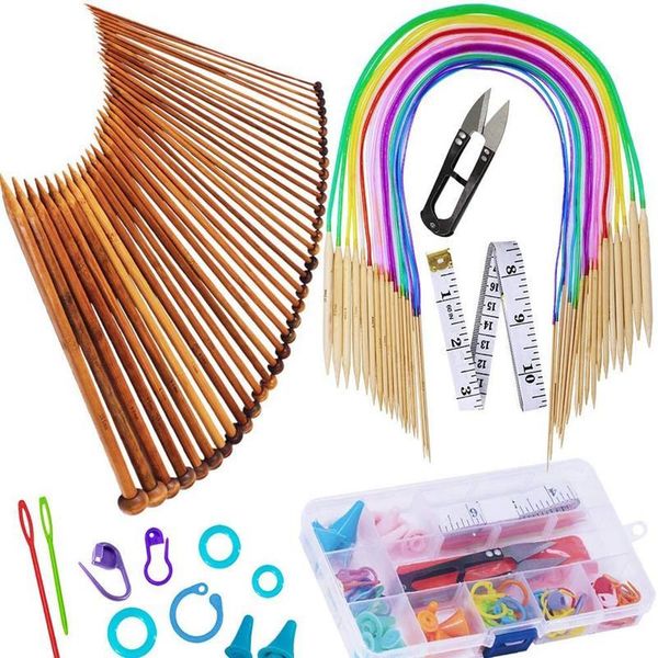 1 set sweater needle set 15cm long sweater needle 80cm ring pin accessory set diy tools for knitting an jllvdr, Silver
1 set sweater needle set 15cm long sweater needle 80cm ring pin accessory set diy tools for knitting an jllvdr, Silver