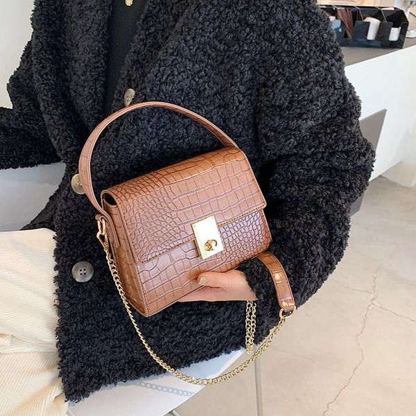 cross body retro crocodile pattern women handbag 2021 pu leather fashion korean chains ladies shoulder bag casual daily dating shopper
cross body retro crocodile pattern women handbag 2021 pu leather fashion korean chains ladies shoulder bag casual daily dating shopper