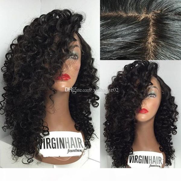 kinky curly 5*4.5 silk base full lace wigs pre plucked brazilian human hair 14-24'' 130%density non-remy for black women, Black;brown
kinky curly 5*4.5 silk base full lace wigs pre plucked brazilian human hair 14-24'' 130%density non-remy for black women, Black;brown