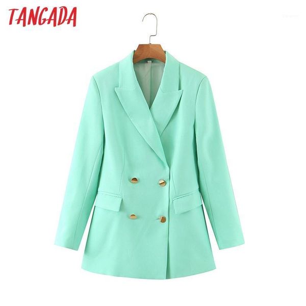 tangada women candy color blazer female long sleeve elegant jacket ladies work wear blazer formal suits sl5151, White;black
tangada women candy color blazer female long sleeve elegant jacket ladies work wear blazer formal suits sl5151, White;black