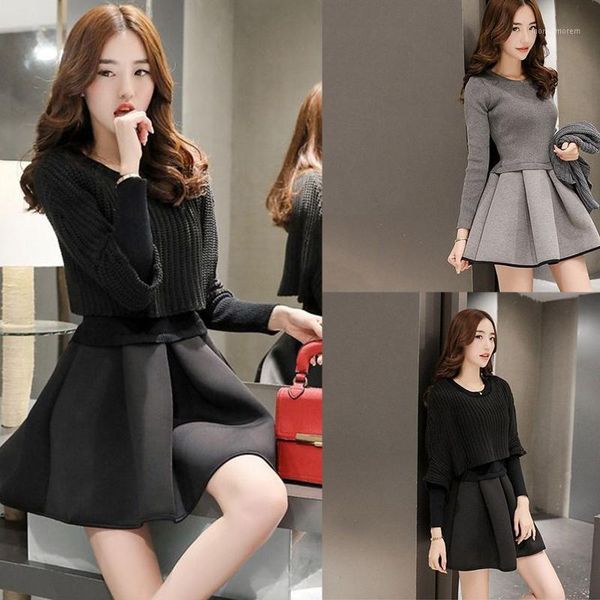 women's tracksuits 2pcs women suit long sleeves round neck high-waisted dress bat shirt pullover m7dd1, Gray
women's tracksuits 2pcs women suit long sleeves round neck high-waisted dress bat shirt pullover m7dd1, Gray