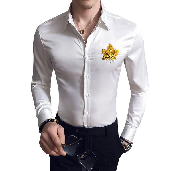 maple leavs button down embroidery dress shirts long sleeve work business formal shirt for men camisa social masculina v332, White;black
maple leavs button down embroidery dress shirts long sleeve work business formal shirt for men camisa social masculina v332, White;black
