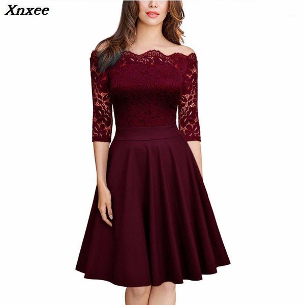 2020 xnxee new spring and autumn women's temperament elegant boutique lace strapless dress xnxee1, Black;gray
2020 xnxee new spring and autumn women's temperament elegant boutique lace strapless dress xnxee1, Black;gray