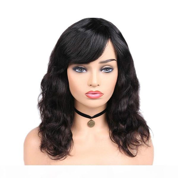 human hair wigs with bangs side part lace front bob glueless virgin malaysian lacefront short full lace human hair wigs baby hair, Black;brown
human hair wigs with bangs side part lace front bob glueless virgin malaysian lacefront short full lace human hair wigs baby hair, Black;brown