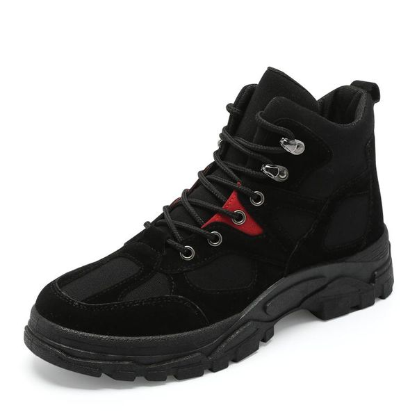 men's shoes 2020 fashion winter boots martin boots ankle slip wearable snow hiking trendy, Black
men's shoes 2020 fashion winter boots martin boots ankle slip wearable snow hiking trendy, Black
