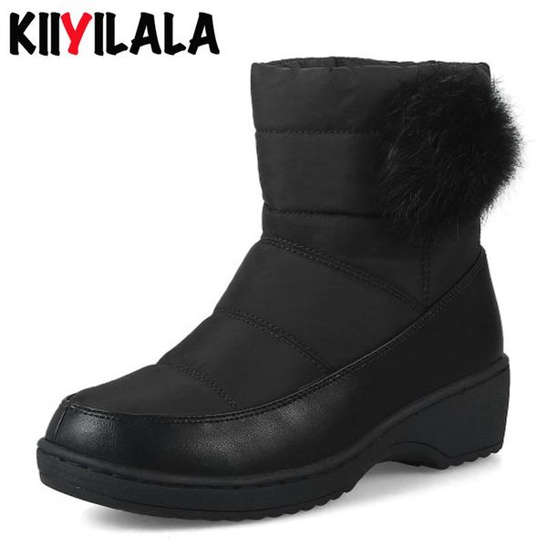 boots kiiyilala slip-on snow women cotton shoes non-slip round toe hair ball woman winter plush short big size 35-44, Black
boots kiiyilala slip-on snow women cotton shoes non-slip round toe hair ball woman winter plush short big size 35-44, Black