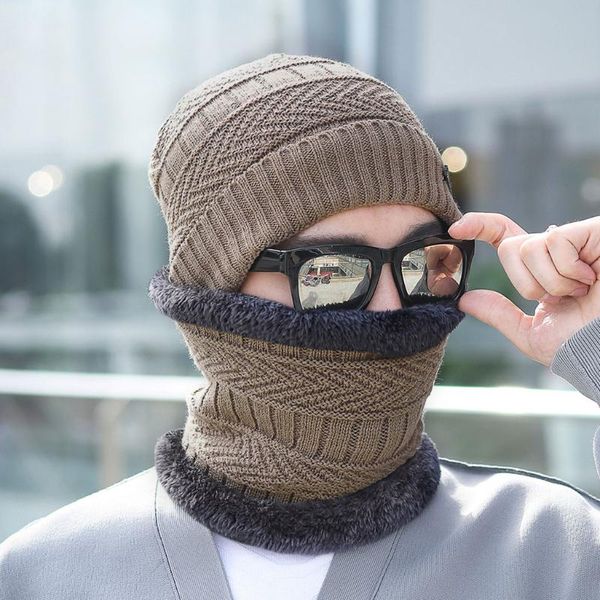 beanies men warm cap beanie winter thicken hat and scarf two-piece knit windproof leisure fashion comfortable
beanies men warm cap beanie winter thicken hat and scarf two-piece knit windproof leisure fashion comfortable
