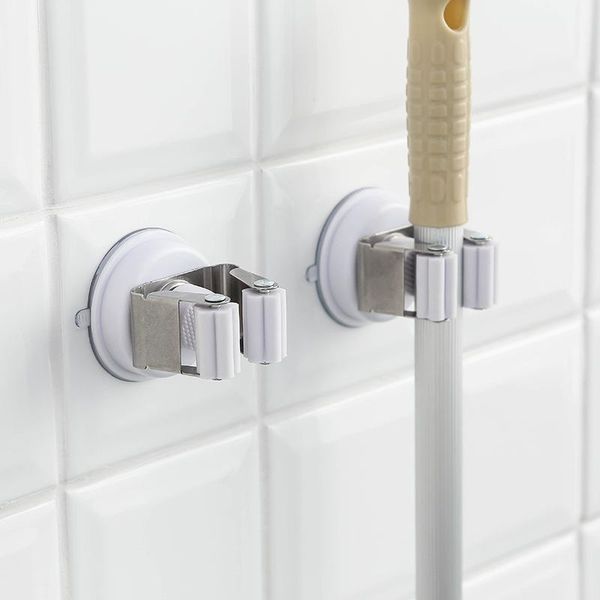 hooks & rails wall mounted mop holder brush broom hanger storage rack kitchen organizer home multi-purpos traceless suction cup hook
hooks & rails wall mounted mop holder brush broom hanger storage rack kitchen organizer home multi-purpos traceless suction cup hook