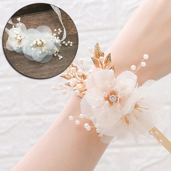 bridesmaid bracelet ribbon flowers pearl bride gifts wrist flower marriage wedding accessories
bridesmaid bracelet ribbon flowers pearl bride gifts wrist flower marriage wedding accessories