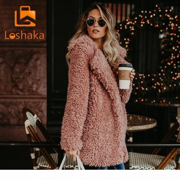 loshaka зимы женщин пальто куртки искусственного меха bomber jacket teddy пальто шанца шерсти розовый шинель с длинным рукавом с капюшоном o, Black
loshaka зимы женщин пальто куртки искусственного меха bomber jacket teddy пальто шанца шерсти розовый шинель с длинным рукавом с капюшоном o, Black