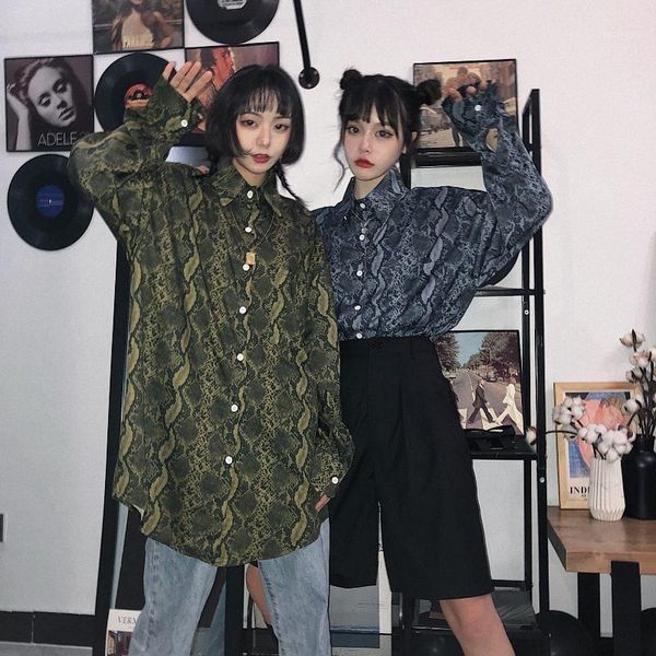 nicemix harajuku streetwear korean women man oversized snake punk fashion gothic long sleeve blouse shirt blusas boho vintag1, White
nicemix harajuku streetwear korean women man oversized snake punk fashion gothic long sleeve blouse shirt blusas boho vintag1, White