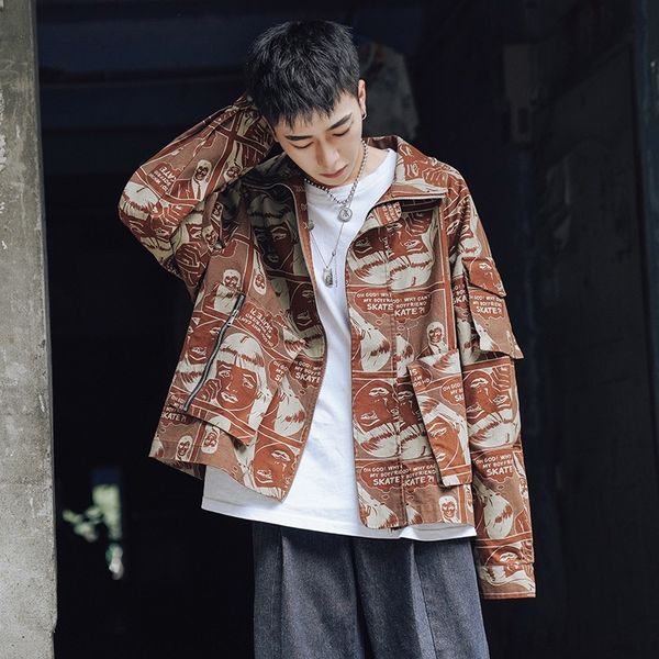 oso9v abstract spring cartoon abstract head printed loose cartoon for men w8316 2020 spring youth 2020 head printed loose youth jacket for, Blue
oso9v abstract spring cartoon abstract head printed loose cartoon for men w8316 2020 spring youth 2020 head printed loose youth jacket for, Blue