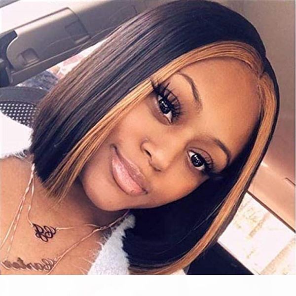 highlight color ombre short bob blonde lace front human hair wig baby hair remy brazilian full lace wigs pre plucked natural hairline, Black;brown
highlight color ombre short bob blonde lace front human hair wig baby hair remy brazilian full lace wigs pre plucked natural hairline, Black;brown