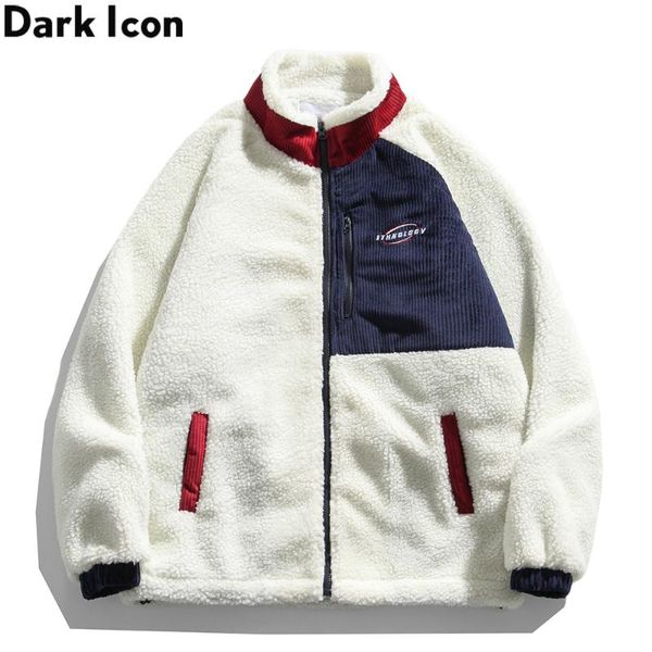 men's down & parkas dark corduroy patchwork sherpa coats thick warm coat men women 2021 winter off shoulder man, Black
men's down & parkas dark corduroy patchwork sherpa coats thick warm coat men women 2021 winter off shoulder man, Black