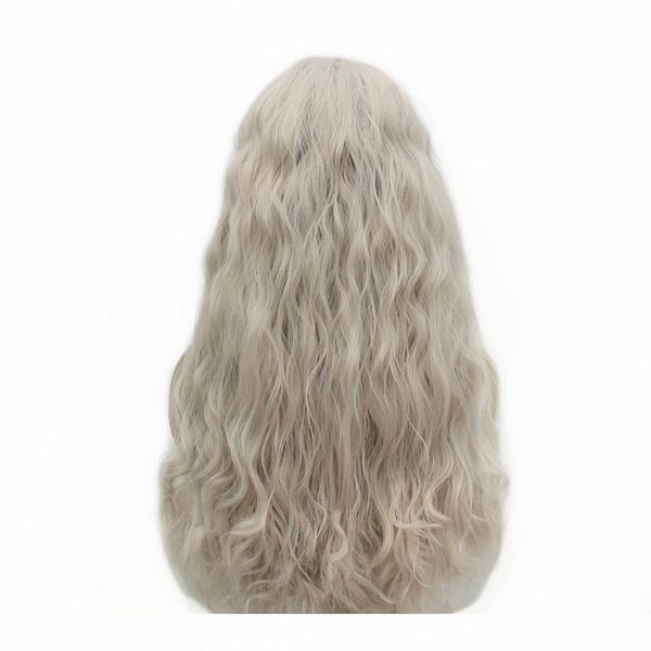 серый синтетический фронта шнурка волос парики natural high temperature fiber длинные волны тела средняя часть косплей парики для женщин, Black
серый синтетический фронта шнурка волос парики natural high temperature fiber длинные волны тела средняя часть косплей парики для женщин, Black