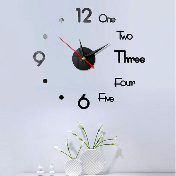 wall clocks 3d wall watch stickers home decor self-adhesive quartz clocks living room acrylic large clock modern design
wall clocks 3d wall watch stickers home decor self-adhesive quartz clocks living room acrylic large clock modern design