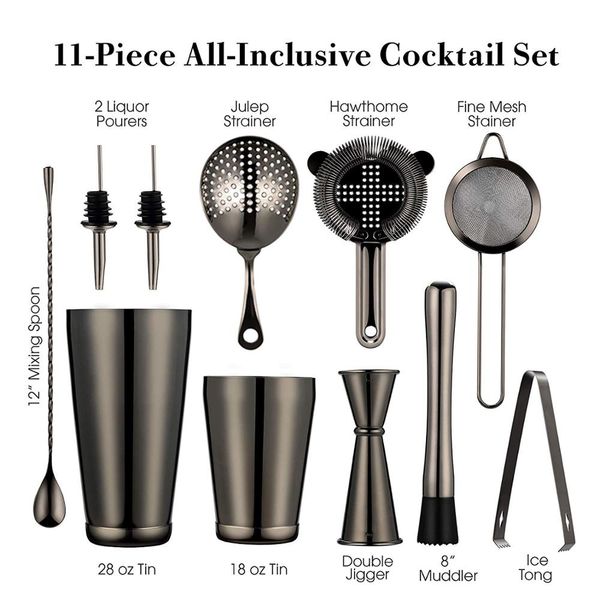 cocktail shaker bar set 2 weighted boston shakers cocktail strainer setjiggermuddler and spoon ice tong and 2 bottle pourer
cocktail shaker bar set 2 weighted boston shakers cocktail strainer setjiggermuddler and spoon ice tong and 2 bottle pourer