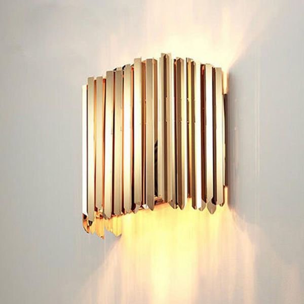 wall lamp brief design stainless steel light modern home deco applique murale led sconce lights
wall lamp brief design stainless steel light modern home deco applique murale led sconce lights