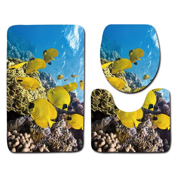 3pcs/set 3d sea animal dolphin floor mat door mat bathroom carpet waterproof bathroom toilet seat cover floor decor
3pcs/set 3d sea animal dolphin floor mat door mat bathroom carpet waterproof bathroom toilet seat cover floor decor