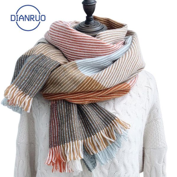 scarves dianruo fashion 2021 winter women scarf cashmere for lady shawls bandage female foulard bandana stoles q339, Blue;gray
scarves dianruo fashion 2021 winter women scarf cashmere for lady shawls bandage female foulard bandana stoles q339, Blue;gray