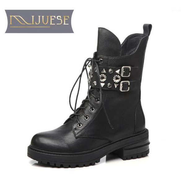 boots mljuese 2021 women ankle cow leather buckle strap rivets winter warm fur platform low heel women1, Black
boots mljuese 2021 women ankle cow leather buckle strap rivets winter warm fur platform low heel women1, Black