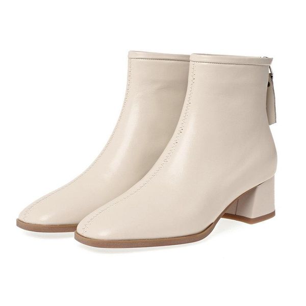 boots 2021 autumn winter genuine leather zipper ladies female thick high heels women shoes fashion party night club woman, Black
boots 2021 autumn winter genuine leather zipper ladies female thick high heels women shoes fashion party night club woman, Black