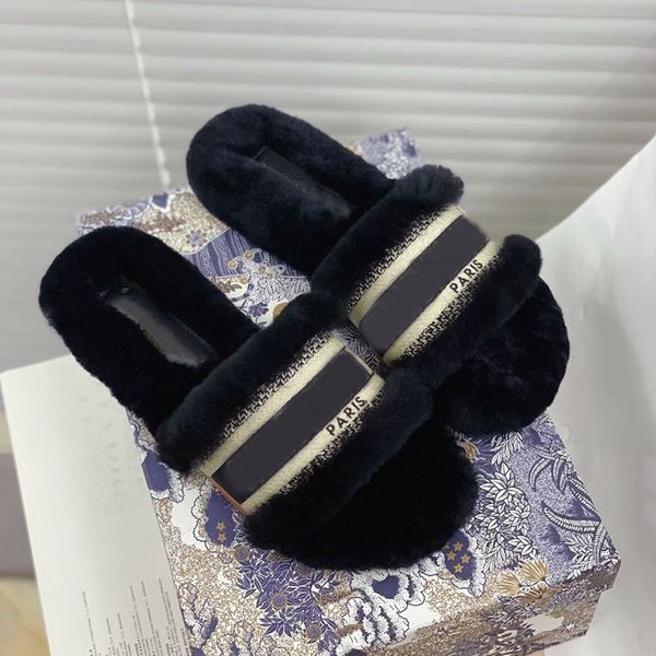 new paris brands winter lambswool slipper womens casual fur wool plush sliders lambskin sandals flat heel slippers luxurys designers shoes, Black
new paris brands winter lambswool slipper womens casual fur wool plush sliders lambskin sandals flat heel slippers luxurys designers shoes, Black