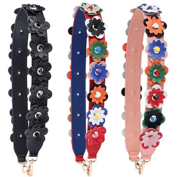 colorful flowers fashion shoulder straps for bags luggage strap leather handles for handbags multiple colors1, Black
colorful flowers fashion shoulder straps for bags luggage strap leather handles for handbags multiple colors1, Black