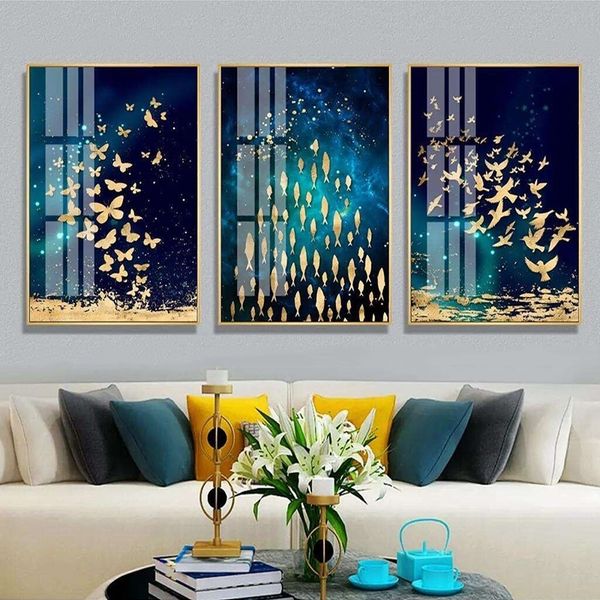 golden fish butterfly bird abstract wall art canvas painting modern home decor posters and prints nordic wall picture for living room
golden fish butterfly bird abstract wall art canvas painting modern home decor posters and prints nordic wall picture for living room