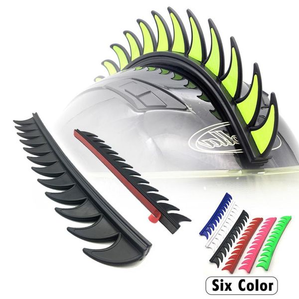 motorcycle helmet reflective decals sticker dirt bike rubber strip decoration spikes saw strip mohawk warhawk f-best
motorcycle helmet reflective decals sticker dirt bike rubber strip decoration spikes saw strip mohawk warhawk f-best