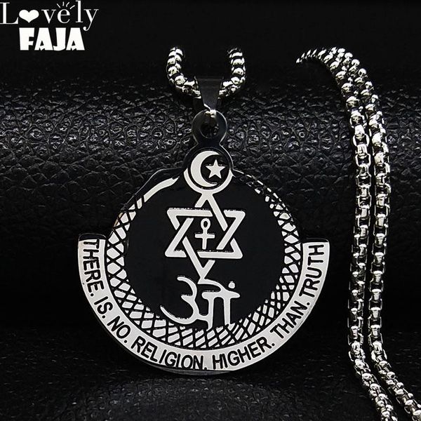 2020 stainless steel necklace pendant for men/women there is no religion higher than truth silver color necklace jewelry n3252
2020 stainless steel necklace pendant for men/women there is no religion higher than truth silver color necklace jewelry n3252