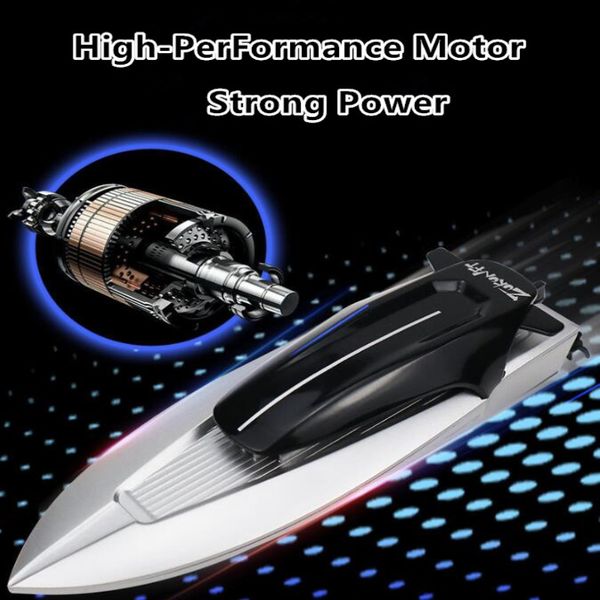 High-Speed Remote Control Boat RC 2.4G 12mins 25KM/H All-Round Water Toy Exquisite Compact Electric Model Rowing Children's Toys
High-Speed Remote Control Boat RC 2.4G 12mins 25KM/H All-Round Water Toy Exquisite Compact Electric Model Rowing Children's Toys