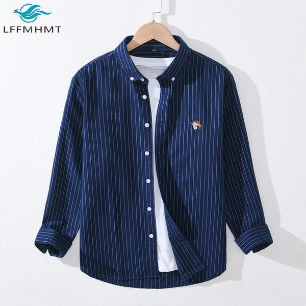 male striped long sleeve 100% cotton shirt cartoon jacquard weave embroidery turn down collar oxford shirts for men1, White;black
male striped long sleeve 100% cotton shirt cartoon jacquard weave embroidery turn down collar oxford shirts for men1, White;black